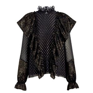 RACHEL ZOE - “Sienna” Ruffle Blouse